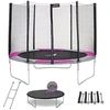 Image de Trampoline rond Ø300cm avec filet, échelle, bâche et kit d'ancrage RALLI 300