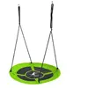 Image de Balançoire ronde nid d'oiseau rond Ø100cm Vert Charge 150kg maxi