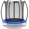 Image de Trampoline rond Ø180cm avec filet de sécurité intérieur Bleu FPR 180