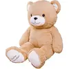 Image de Peluche Gaston Ours Beige - 100 Cm Made In France