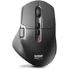 Image de Onlee Pro Dual - Souris - ergonomique - with fast scroll wheel - 10 boutons - sans fil - Bluetooth 5.2, 2.4 GHz - récepteur sans fil USB