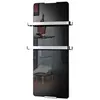 Image de Radiateur sèche serviette électrique 600w noir 176