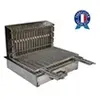 Image de Barbecue Encastrable Inox Charbon de Bois