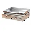 Image de Plancha gaz 2 feux Sevilia tout inox TSMP - SE2-2F