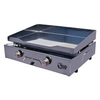 Image de Plancha à gaz SEVILLA 2 feu - Plaque et caisson INOX - SE2-2R
