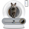 Image de Litière autonettoyante connectée - maison de toilette pour chat eziclean® CATBOT K8i