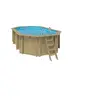 Image de PISCINE RAINUREE LANGUETTE OCTO. EMEO SWIMWOOD EMEO 541x 350 x 131 cm BOIS
