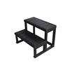 Image de Escalier composite grey 2 marches H 54 X L 56 X l 68 cm