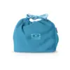 Image de Le sac de transport repas 3L - Pochette M - monbento bleu Denim