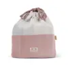 Image de Le sac de transport repas 5L - Pochette L - monbento rose Natural