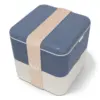 Image de Le bento carré made in France grand format 1,7L - Square - monbento bleu Natural
