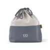 Image de Le sac de transport repas 5L - Pochette L - monbento bleu Natural