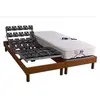 Image de Lit Electrique Matelas Mousse Accueil Memoire De Forme + Sommier Electrique Tous Plots