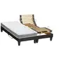 Image de Lit Electrique Mousse Ferme + Sommier Electrique 2x90x200 Reglage Fermete Au Niveau Lombaire