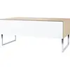 Image de Khalm 140 Chêne et Blanc Meuble TV