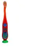 Image de Brosse à dents Lumineuse Enfant avec Ventouse - Pyjamasques Rouge