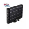 Image de boîtier disque dur externe 3.5" usb 3.0 noir - compatible sata hdd, boîtier externe avec alimentation secteur, transfert rapide usb, idéal sauvegarde