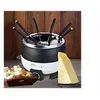 Image de Collection Hiver Happy Fondue 8 - Fondue - 2 litres - 800 Watt - blanc et noir