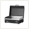 Image de 8668 Snack Plus Black Edition, Plancha électrique 6-8 personnes, Plaque de cuisson acier anti-adhésive 8mm, Couvercle, 2900 W, Noir