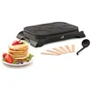 Image de SENYA Crêpière électrique - Machine à crêpes 1000W - Plaque Antiadhésive Ø11,5 cm, Cuisson Rapide, crêpes, pancakes, 6 Spatules Bois + Louche, Mini Crêpe Party Facile à Nettoyer en occasion ou reconditionné