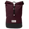 Image de MeroMero - Wanaka Bag - Sac à dos urbain Aubergine / Cream Leather - 10 - 15 L