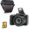 Image de Pixpro AZ425 Appareil Photo Bridge 20 MP avec Zoom Optique 42x + Etui de Protection + Carte SD 32 Go - Video Full HD 1080p, Grand Angle 24 mm,