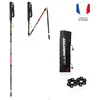Image de Guidetti - Silver Aero - Bâtons trail Gris / noir - 130 cm