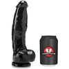Image de Dildo DP1018V 19 x 6cm Noir