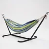 Image de Hamac sur pied 26 m avec toile en polyester bleu et vert COPACABANA