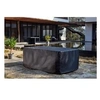 Image de Salon de jardin resine tressee noir 10 pieces 119 x 184 x 70 cm