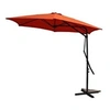 Image de Parasol terracotta droit rond 294 x 294 m ALCUDIA