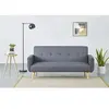 Image de Malmo - Canapé scandi convertible 3pl Gris