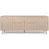 Image de Buffet avec tiroirs et placards effeffet cannage TIVAT