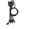 Image de Câble de charge universel 3en1 1m Chat XXL