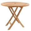 Image de Table ronde pliable 80cm MEJA