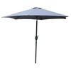 Image de Parasol gris rond 2,5 x 2,5 m COME