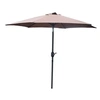 Image de Parasol marron rond 2,5 x 2,5 m COME