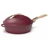 Image de La fabuleuse poele 28 cm rubis - - Rouge - Métal