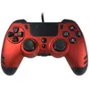 Image de Manette filaire Steelplay Slimpack pour PS4 PS3 PC Rouge et noir