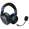 Image de Casque sans fil SteelPlay Metaltech Cobalt pour PS4 PS5 Nintendo Switch Xbox Series XS Xbox One PC et Mac Noir et Bleu