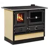 Image de Cuisinière à bois Magnum Thermo MBS en fonte | bouilleur sortie côté droit - Beige