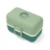Image de La lunch box compartimentée pour enfants 800ml - Tresor - monbento vert Forest