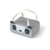 Image de Sac pour plateau compartimenté des enfants 6,5 L - Wonder Travel - monbento bleu Panda