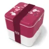 Image de Le bento carré made in France grand format 1,7L - Square - monbento graphic Magnolia