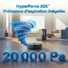 Image de Robot aspirateur laveur GYROSMART connecté avec base de vidage EZIclean® CyberFlow ULTRA