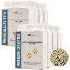 Image de Lot de 8x litières végétales pour chat Premium Cat Litter