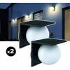 Image de Lot de 2 lampes solaires EZIlight® Solar Wall S26
