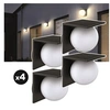 Image de Lot de 4 lampes solaires Solar Wall S26