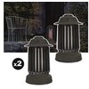 Image de Lot de 2 pièges à moustique d'extérieur auto-nettoyant Mosquito Garden MG 10 Black