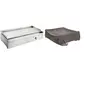Image de - Plancha électrique en inox Chef 80 cm Avec housse